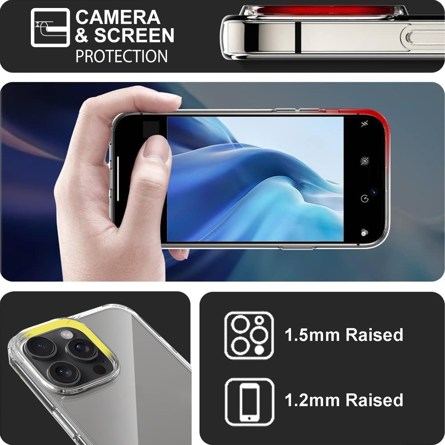 Coque Iphone 16 Pro Transparente — Antichoc, Profil Mince