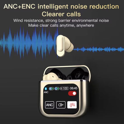 Écouteurs Bluetooth Gaming SE60 — Affichage LED, Faible Latence, Hifi
