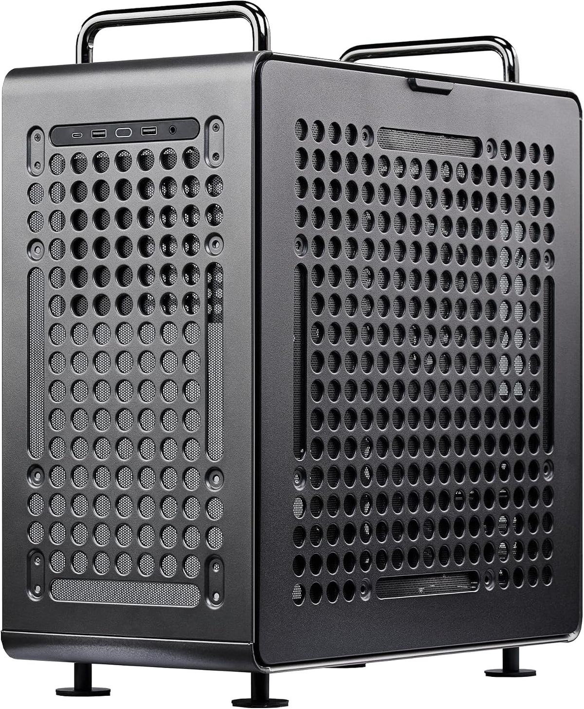 Boîtier Cooler Master QUBE 540 — ATX, Flux D'Air Maximal, Verre Trempé