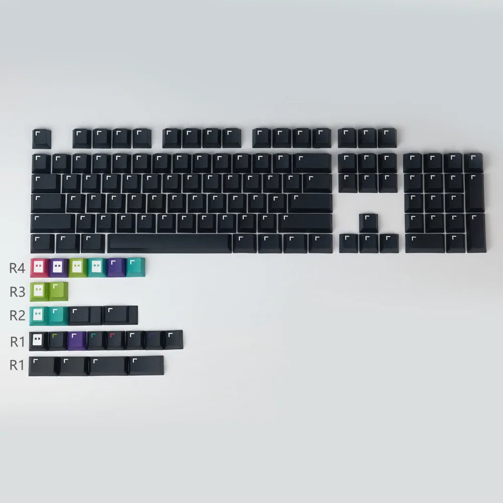 GMK Stargaze Keycaps PBT Dye-Sublimation Mechanical Keyboards Key Cap 131 Keys Cherry Profile for MX Switch GH60/64/68/84/87/104