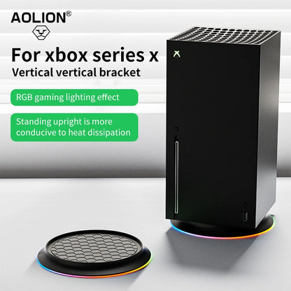 Socle Vertical RGB Xbox Series X — Base De Refroidissement