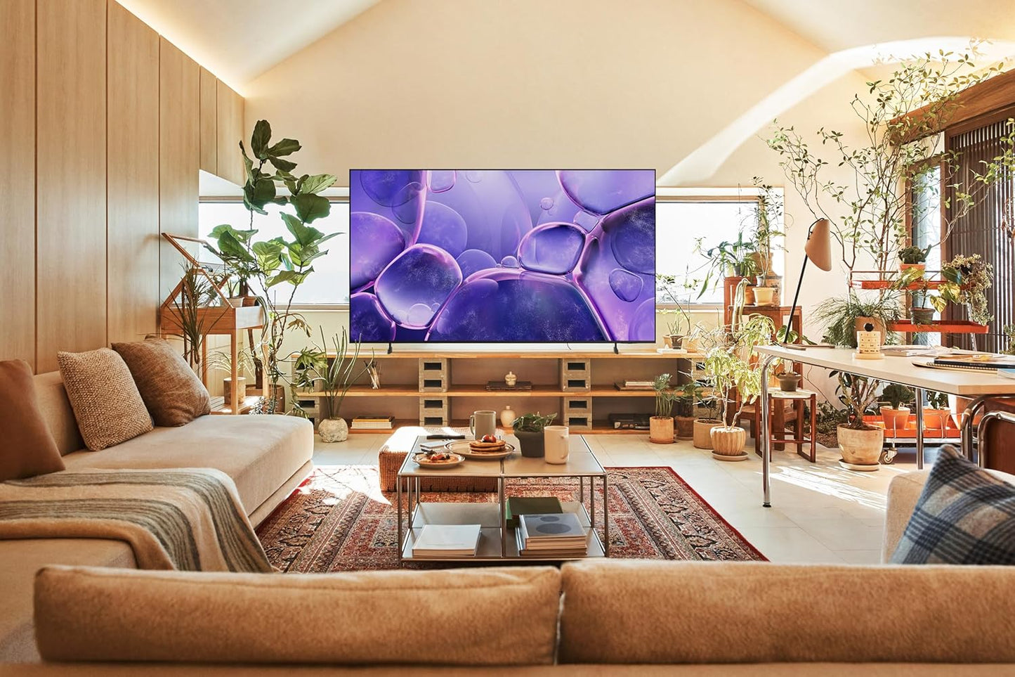 Samsung 70-Inch Class Crystal UHD U8000F 4K Smart TV (2025 Model) Endless Free Content, Processor, Metalstream Design, Knox Security, Alexa Built-In