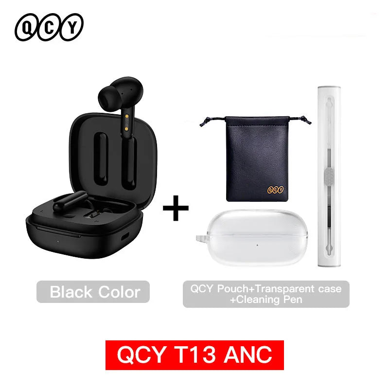 Écouteurs Bluetooth  T13 ANC — 4 Micros, Réduction De Bruit Active