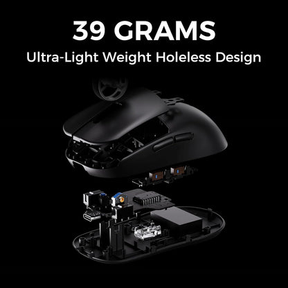 Souris Gaming  L7 Pro Blanche — 26000 DPI, 39 G Ultra-Légère, 8K Hz