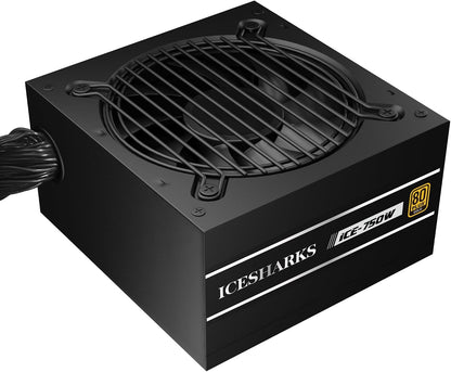 Alimentation 750 W — 80+ Gold, Ventilateur Silencieux 120 Mm