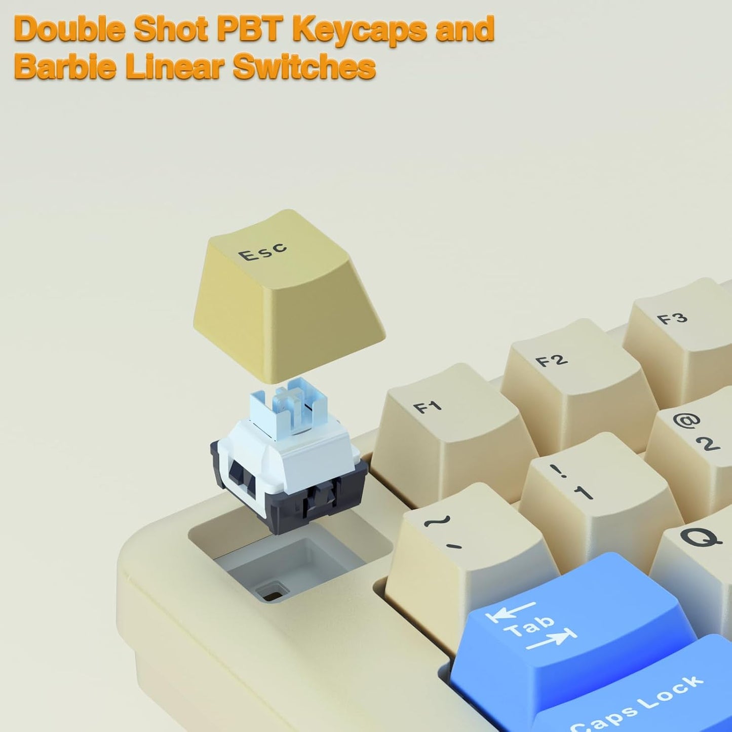 Clavier Ergonomique Alice A75 Sans Fil — Joystick Et Molette, 75 %, RGB