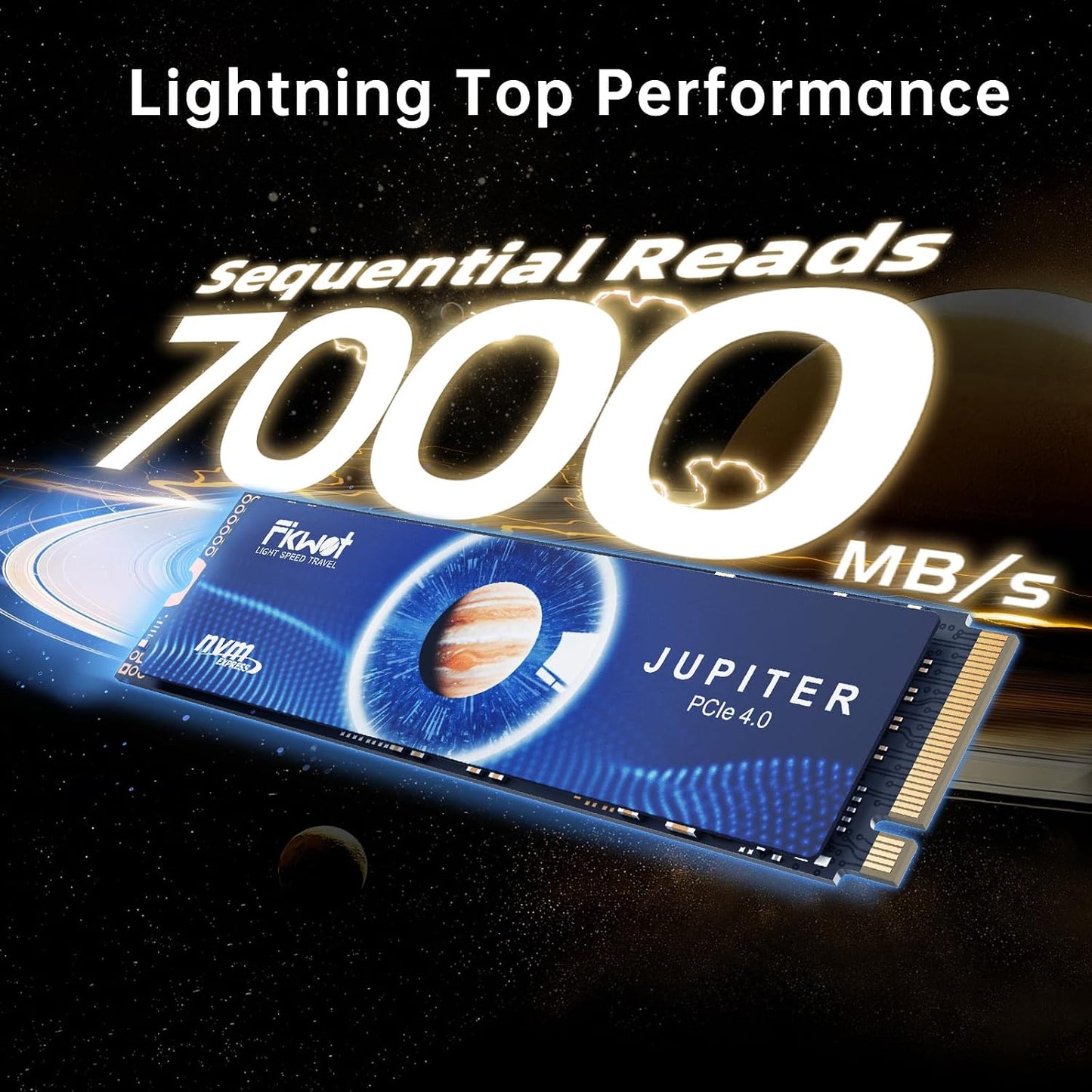 SSD  FX991 1 to Nvme — Pcie Gen4, Jusqu'À 7000 Mo/S, PS5 Et PC