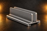 Support vertical pour ordinateur portable en aluminium — Gris